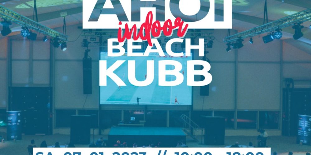AHOI indoor Beach Kubb