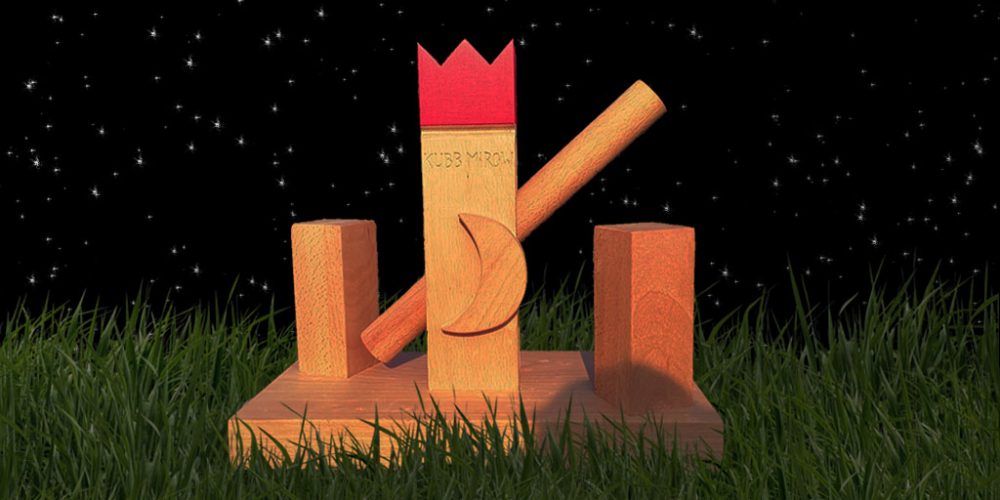 7. Kubb-Stockduster